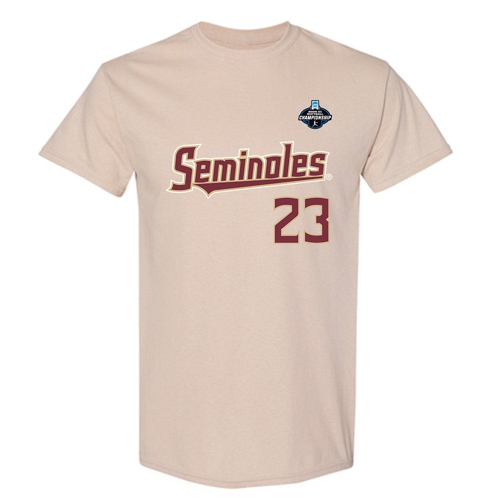 FSU - NCAA Softball : Kennedy Harp - Replica Shersey T-Shirt-0