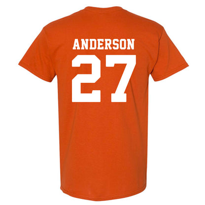 Texas - NCAA Softball : Taylor Anderson - NCAA® Replica Shersey T-Shirt-1
