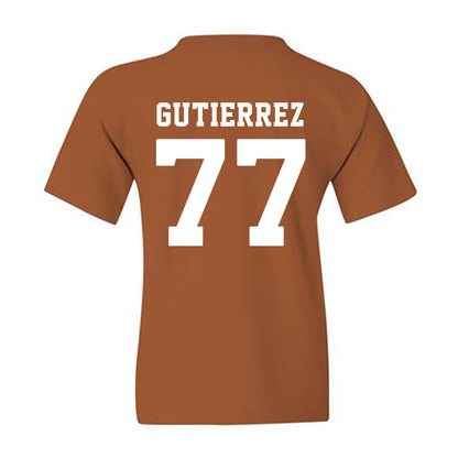 Texas - NCAA Softball : Citlaly Gutierrez - Replica Shersey Youth T-Shirt-1