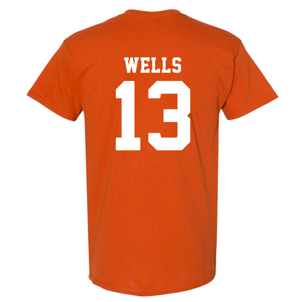 Texas - NCAA Softball : Hannah Wells - NCAA® Replica Shersey T-Shirt-1