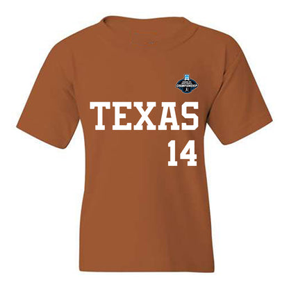 Texas - NCAA Softball : Reese Atwood - Replica Shersey Youth T-Shirt-0
