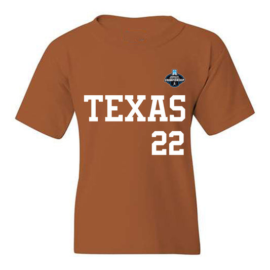 Texas - NCAA Softball : Brenlee Gonzales - NCAA® Replica Shersey Youth T-Shirt-0
