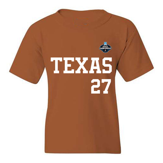 Texas - NCAA Softball : Taylor Anderson - NCAA® Replica Shersey Youth T-Shirt-0