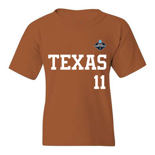 Texas - NCAA Softball : Shylien Brister - Replica Shersey Youth T-Shirt-0