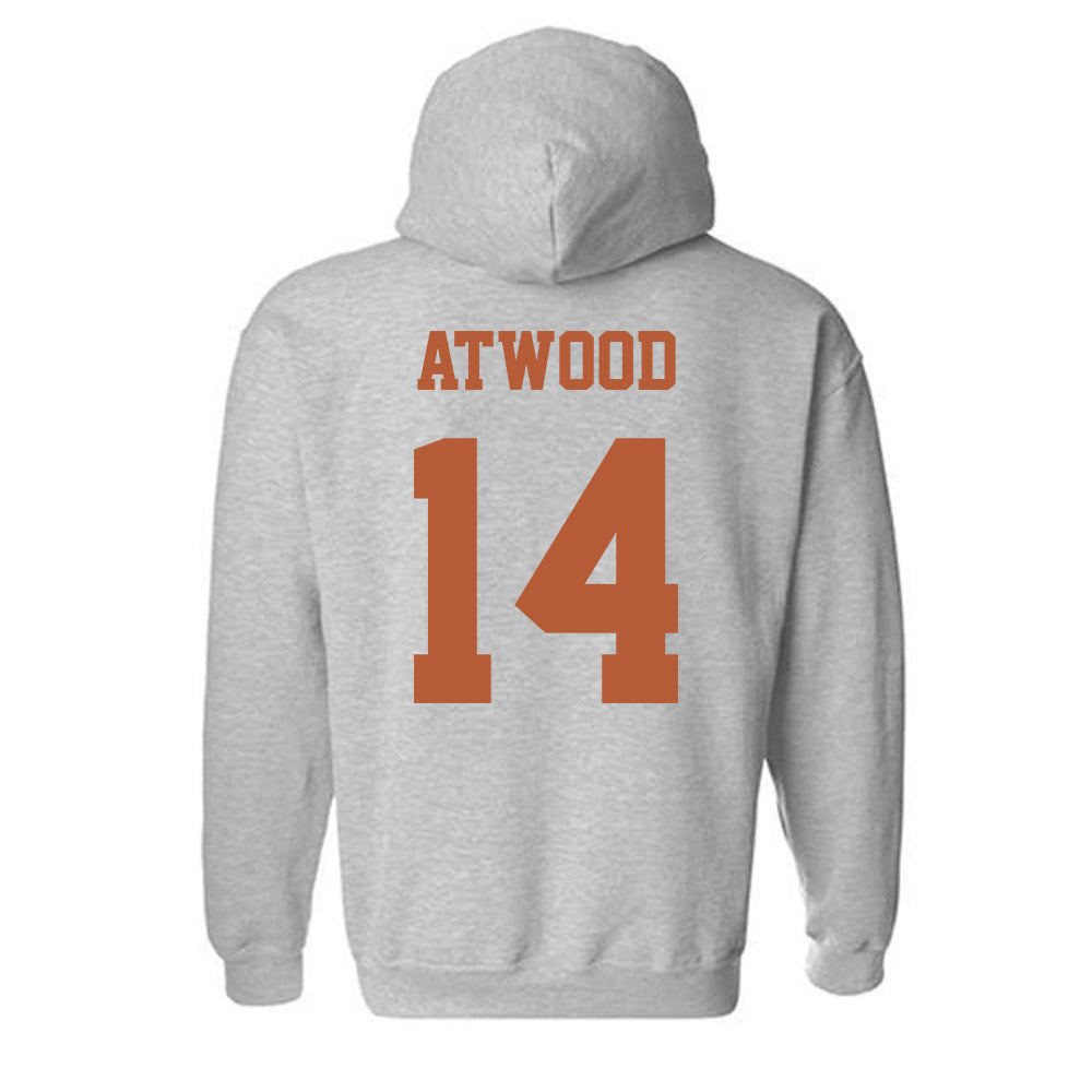 Texas - NCAA Softball : Reese Atwood - Replica Shersey Hooded Sweatshirt-1