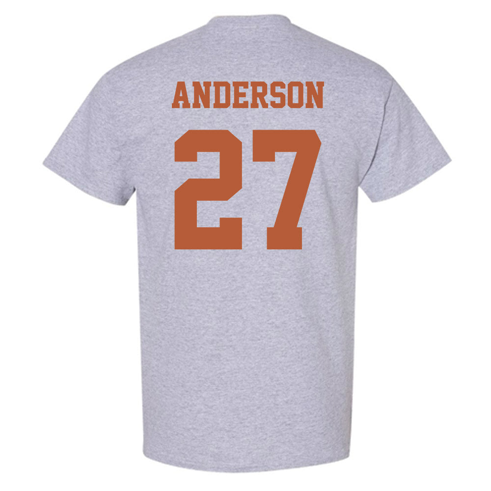 Texas - NCAA Softball : Taylor Anderson - NCAA® Replica Shersey T-Shirt-1