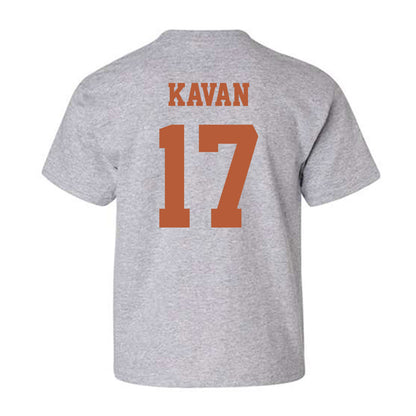 Texas - NCAA Softball : Teagan Kavan - Replica Shersey Youth T-Shirt-1
