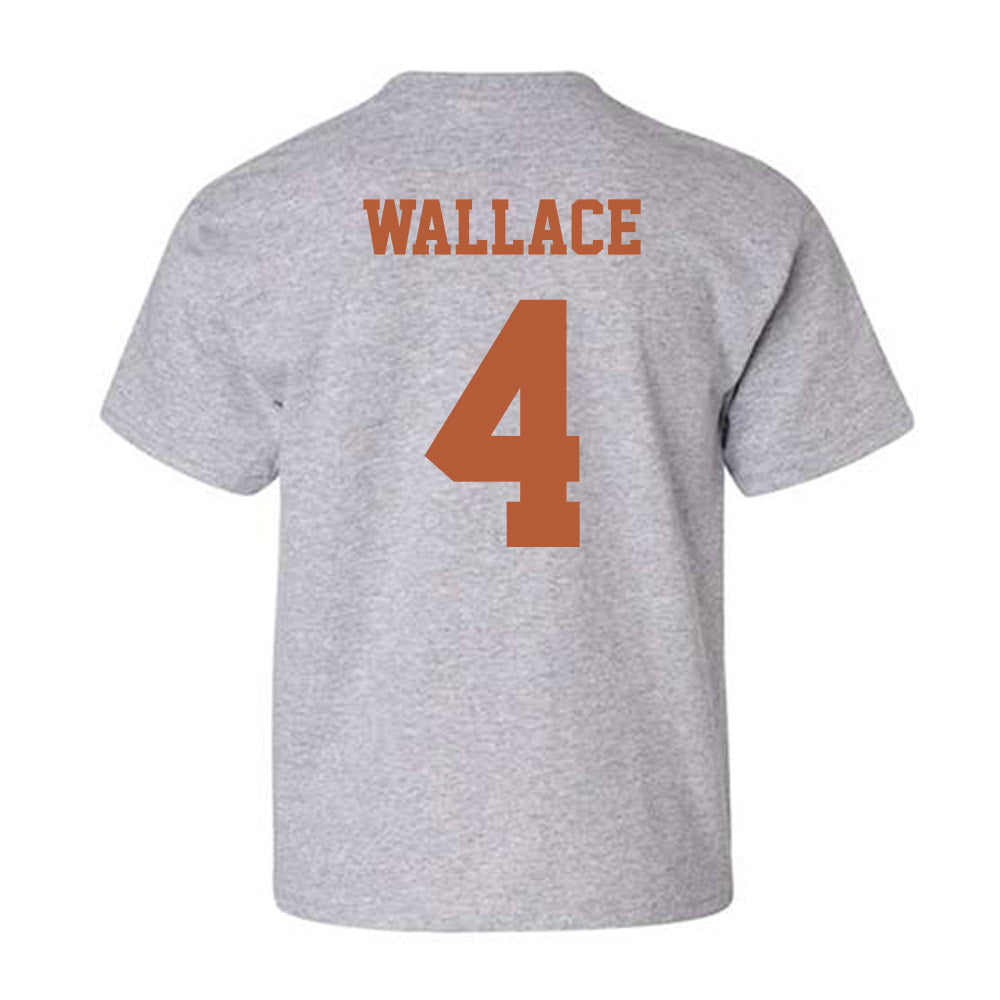 Texas - NCAA Softball : Adayah Wallace - Replica Shersey Youth T-Shirt-1
