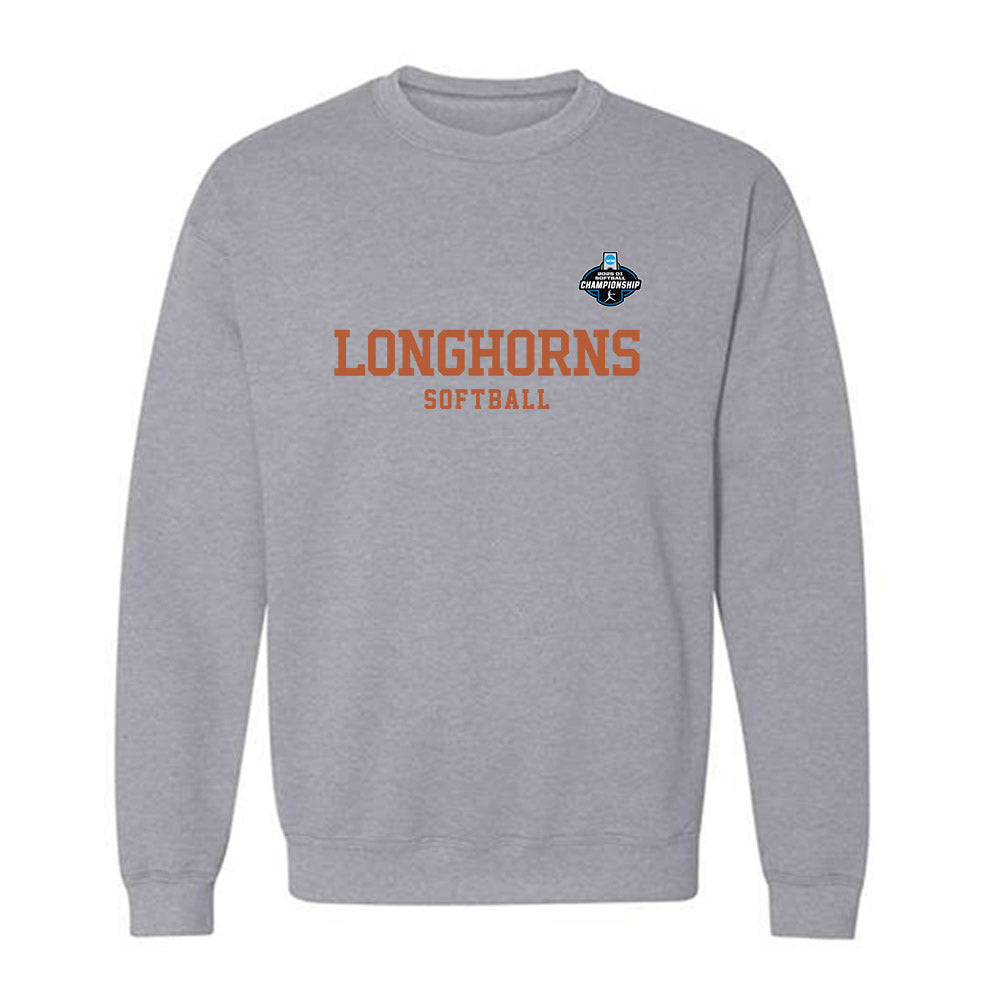 Texas - NCAA Softball : Teagan Kavan - Replica Shersey Crewneck Sweatshirt-0