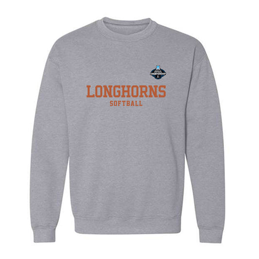 Texas - NCAA Softball : Taylor Anderson - NCAA® Replica Shersey Crewneck Sweatshirt-0