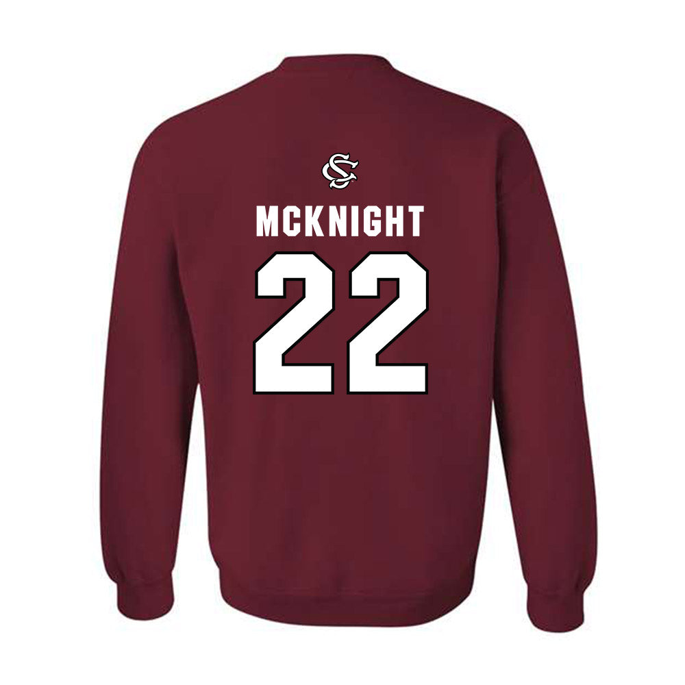 South Carolina - NCAA Softball : Nia Mcknight - NCAA® Replica Shersey Crewneck Sweatshirt-1