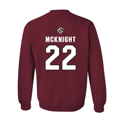 South Carolina - NCAA Softball : Nia Mcknight - NCAA® Replica Shersey Crewneck Sweatshirt-1