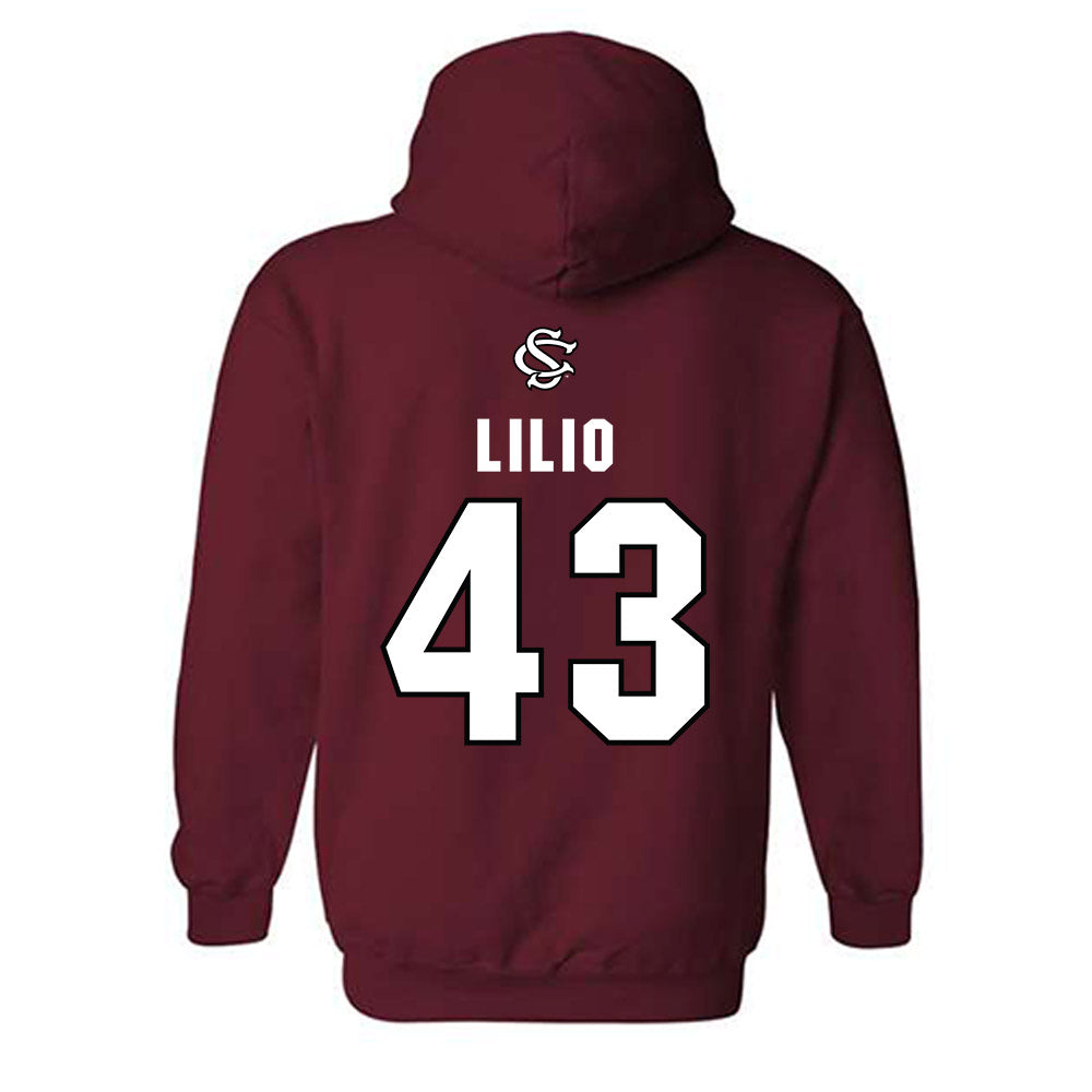 South Carolina - NCAA Softball : Quincee Lilio - NCAA® Replica Shersey Hooded Sweatshirt-1