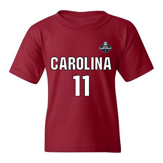 South Carolina - NCAA Softball : Kai Byars - NCAA® Replica Shersey Youth T-Shirt-0