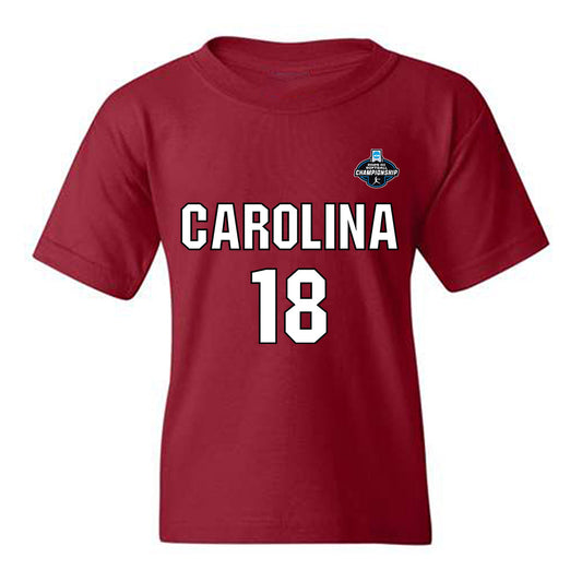 South Carolina - NCAA Softball : Kaylee Favors - NCAA® Replica Shersey Youth T-Shirt-0