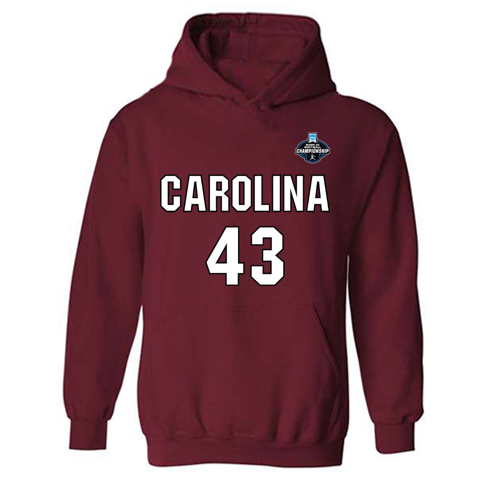 South Carolina - NCAA Softball : Quincee Lilio - NCAA® Replica Shersey Hooded Sweatshirt-0
