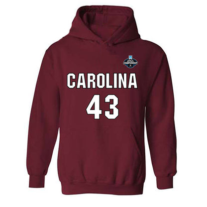 South Carolina - NCAA Softball : Quincee Lilio - NCAA® Replica Shersey Hooded Sweatshirt-0