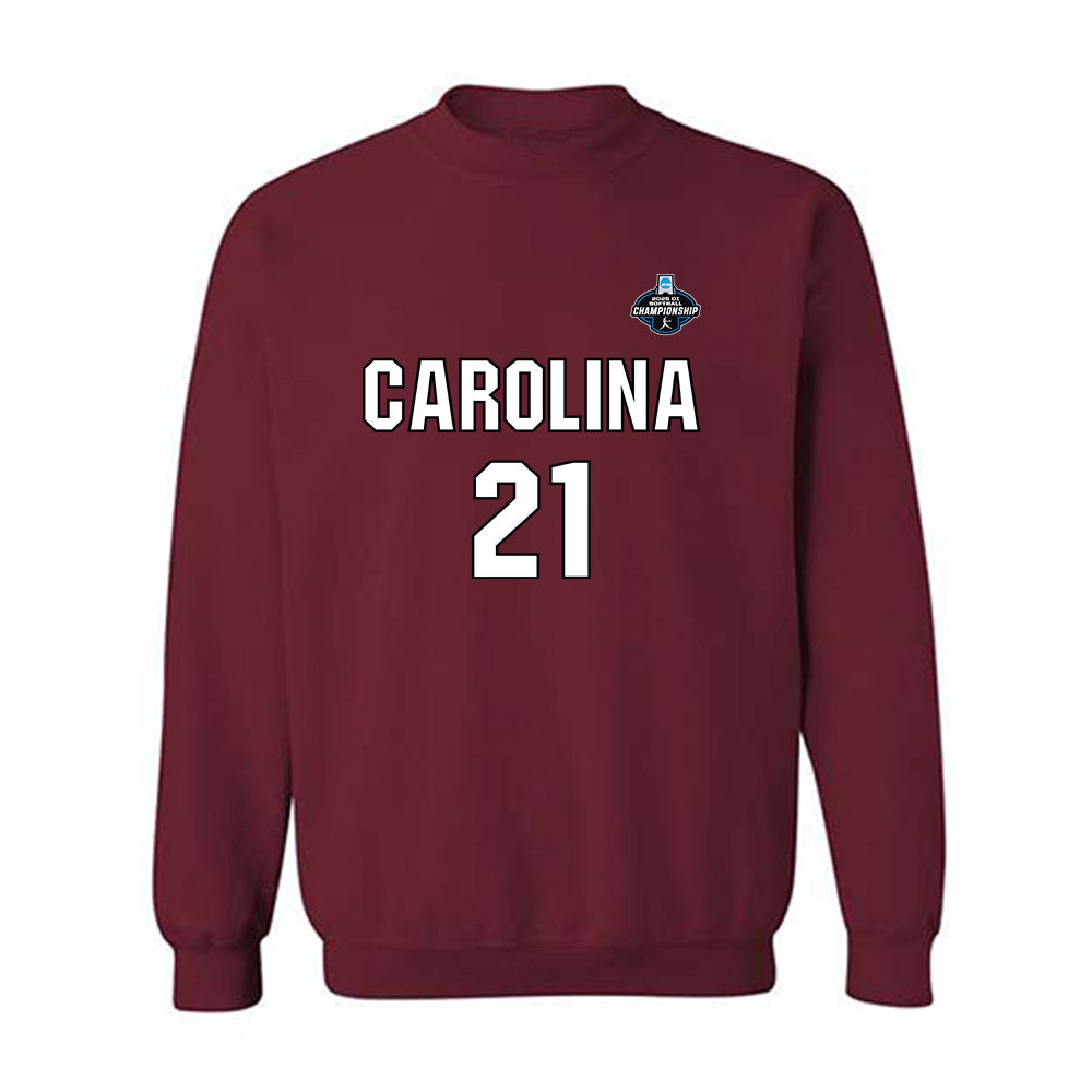 South Carolina - NCAA Softball : Natalie Heath - NCAA® Replica Shersey Crewneck Sweatshirt-0