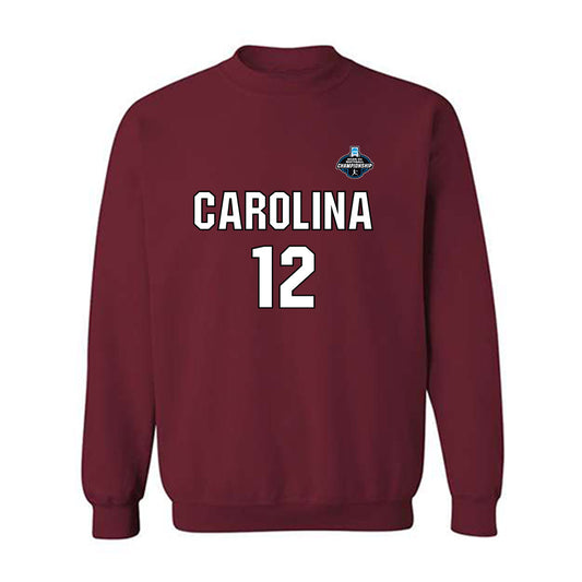 South Carolina - NCAA Softball : Sage Scarmardo - NCAA® Replica Shersey Crewneck Sweatshirt-0