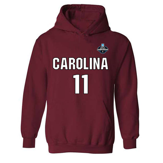 South Carolina - NCAA Softball : Kai Byars - NCAA® Replica Shersey Hooded Sweatshirt-0