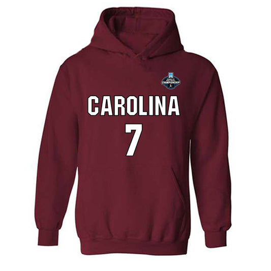 South Carolina - NCAA Softball : Lexie Shaver - NCAA® Replica Shersey Hooded Sweatshirt-0