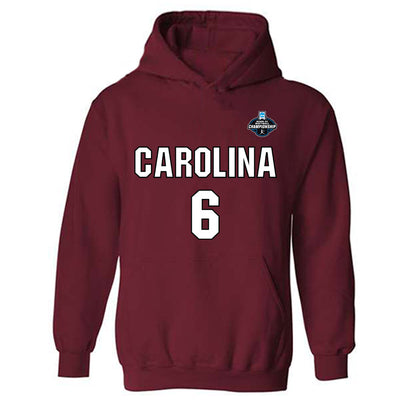 South Carolina - NCAA Softball : Ansley Bennett - NCAA® Replica Shersey Hooded Sweatshirt-0