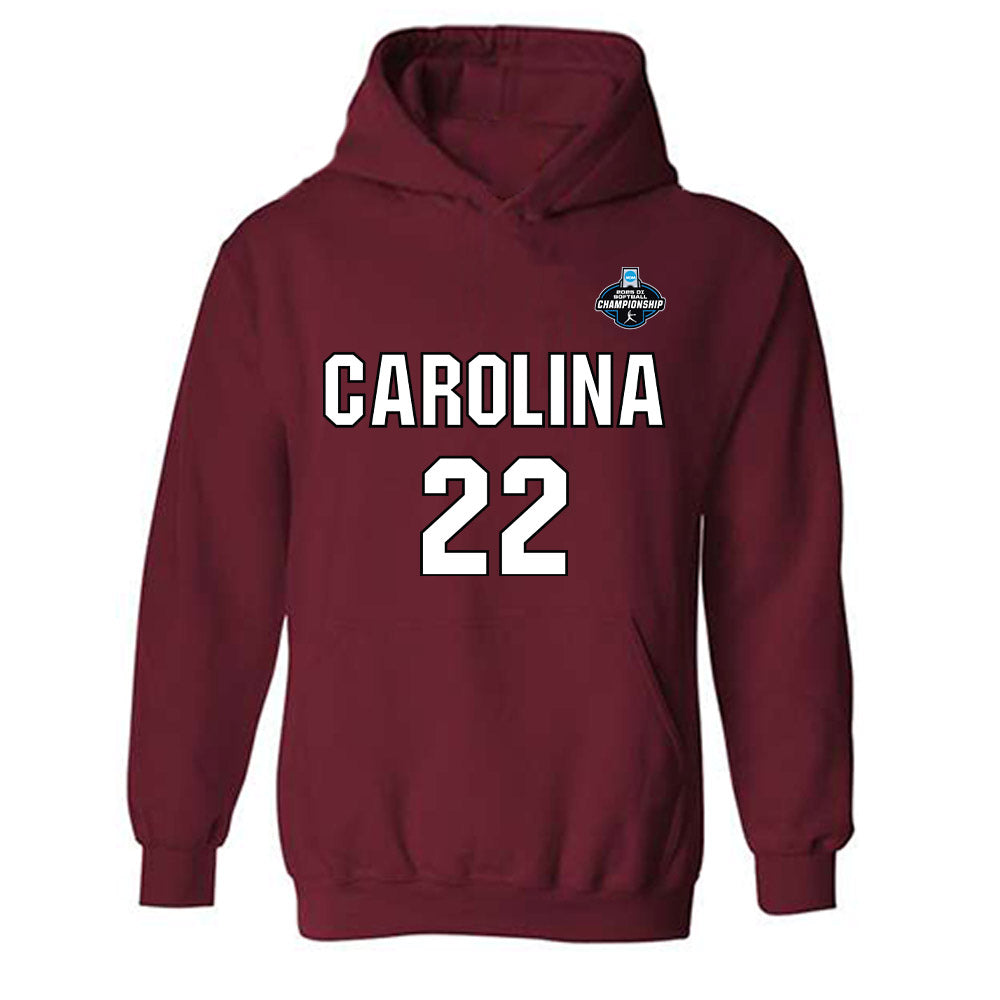 South Carolina - NCAA Softball : Nia Mcknight - NCAA® Replica Shersey Hooded Sweatshirt-0