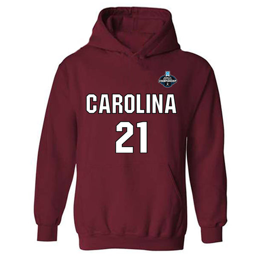 South Carolina - NCAA Softball : Natalie Heath - NCAA® Replica Shersey Hooded Sweatshirt-0