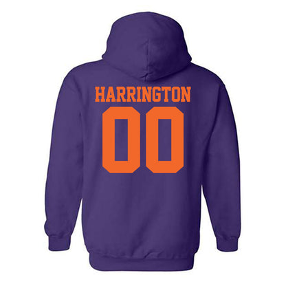Clemson - NCAA Softball : Mcartney Harrington - NCAA® Replica Shersey Hooded Sweatshirt-1