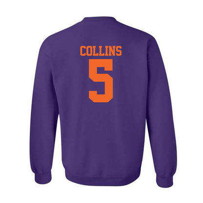Clemson - NCAA Softball : Marian Collins - NCAA® Replica Shersey Crewneck Sweatshirt-1