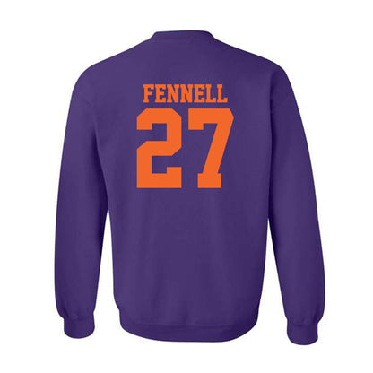 Clemson - NCAA Softball : Riley Fennell - NCAA® Replica Shersey Crewneck Sweatshirt-1