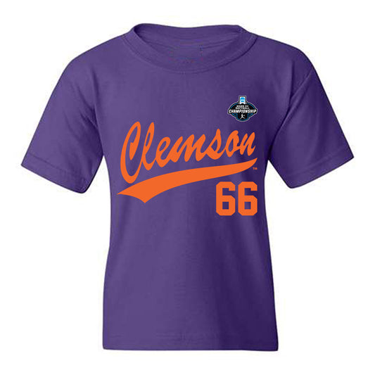 Clemson - NCAA Softball : Sarah Breaux - NCAA® Replica Shersey Youth T-Shirt-0