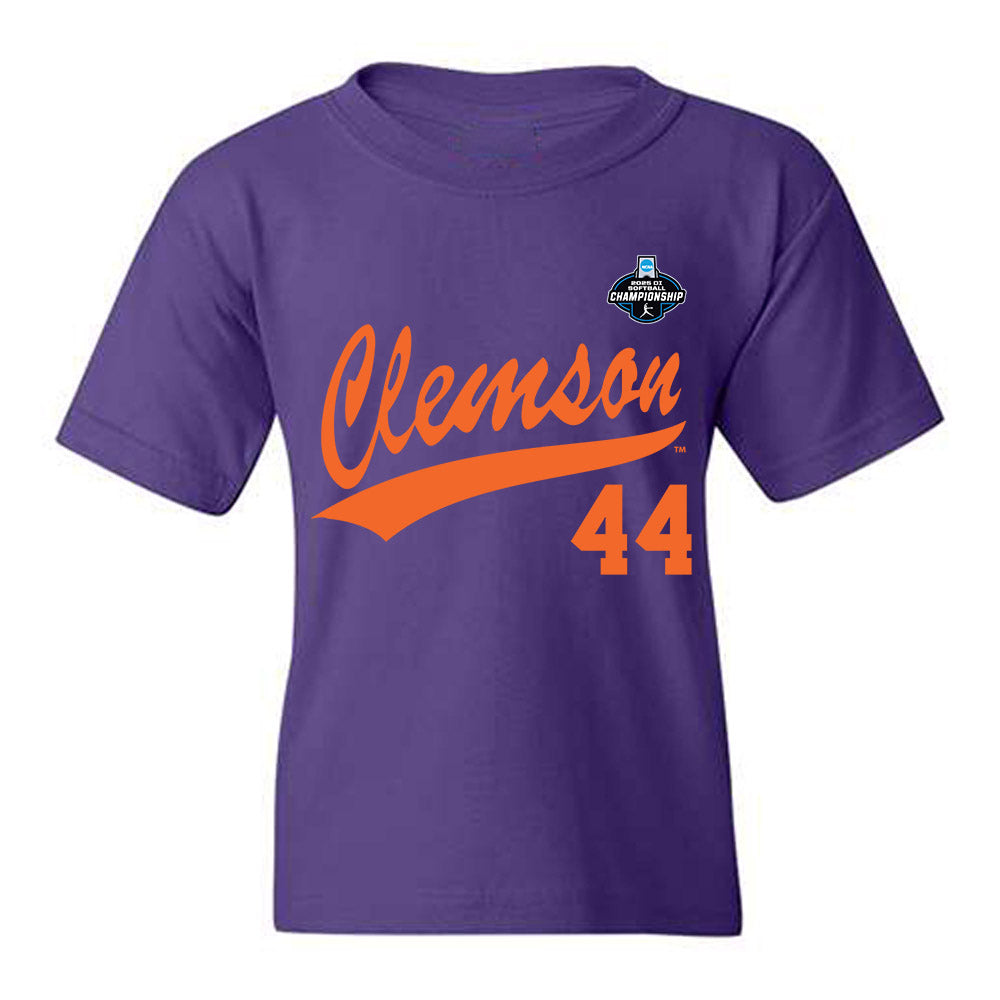 Clemson - NCAA Softball : Olivia Duncan - NCAA® Replica Shersey Youth T-Shirt-0