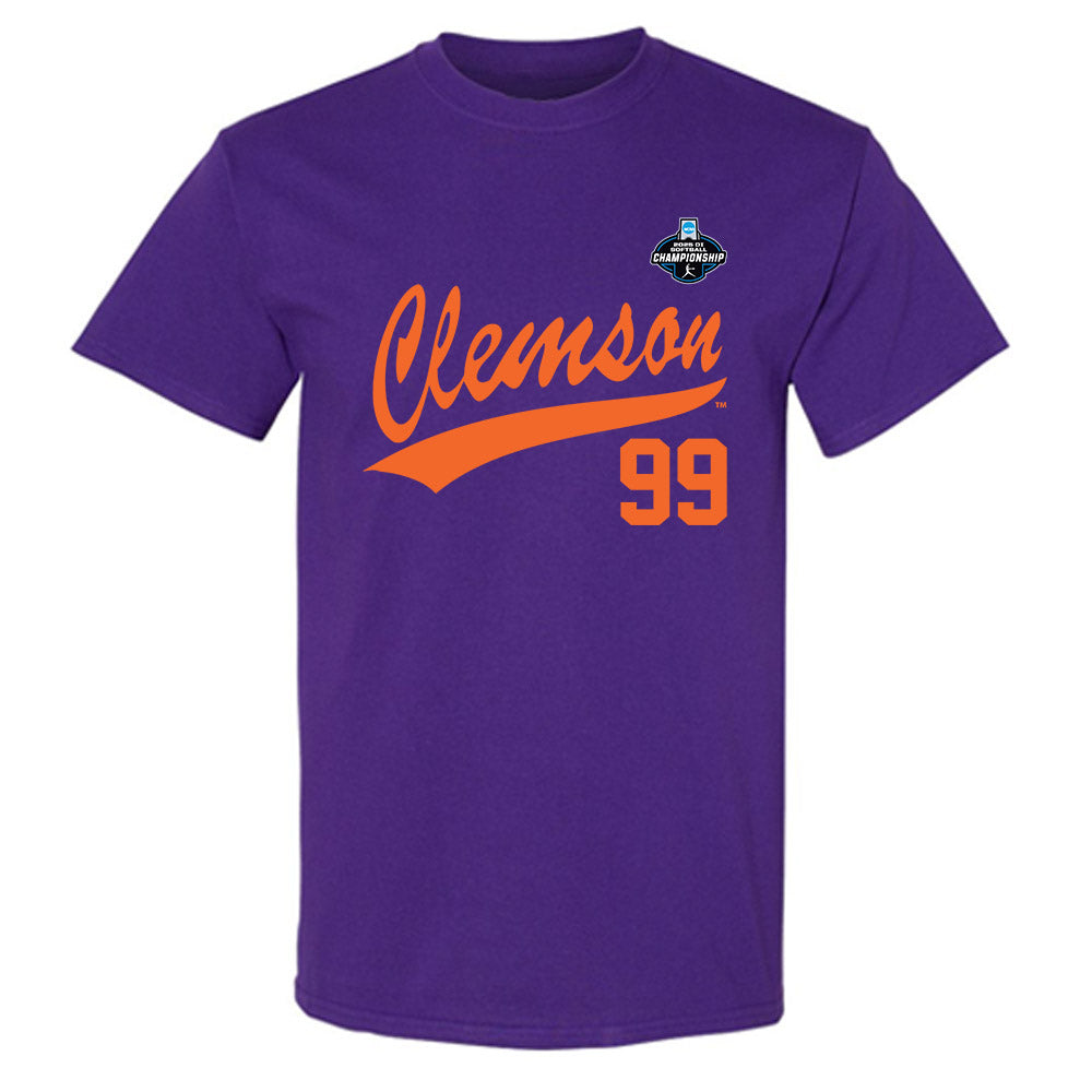 Clemson - NCAA Softball : Corri Hicks - NCAA® Replica Shersey T-Shirt-0