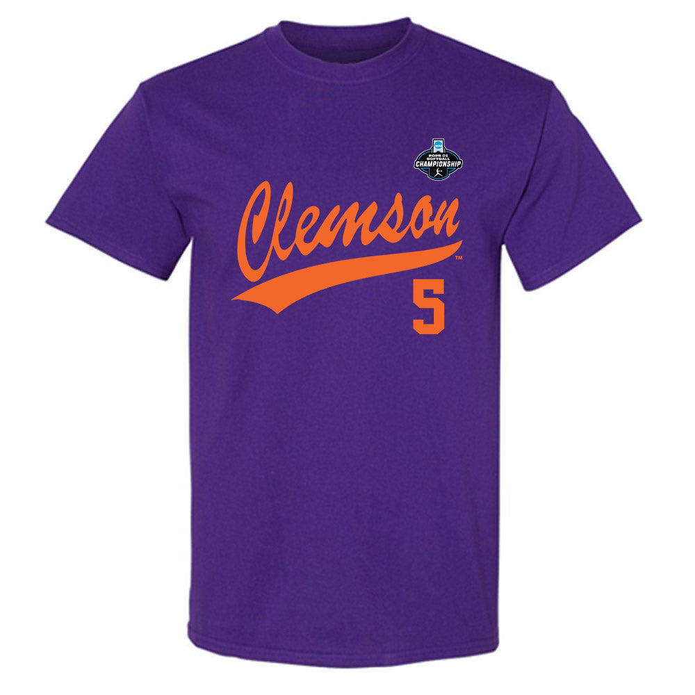 Clemson - NCAA Softball : Marian Collins - NCAA® Replica Shersey T-Shirt-0