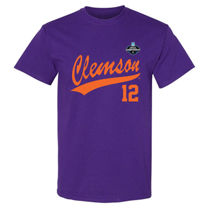 Clemson - NCAA Softball : Julia Knowler - NCAA® Replica Shersey T-Shirt-0