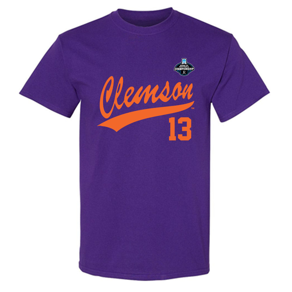 Clemson - NCAA Softball : Abi Stuart - NCAA® Replica Shersey T-Shirt-0