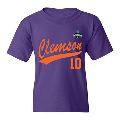 Clemson - NCAA Softball : Riley Burton - NCAA® Replica Shersey Youth T-Shirt-0