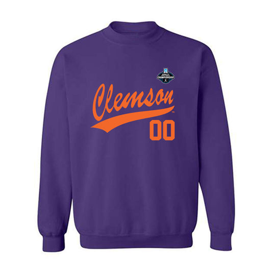Clemson - NCAA Softball : Mcartney Harrington - NCAA® Replica Shersey Crewneck Sweatshirt-0