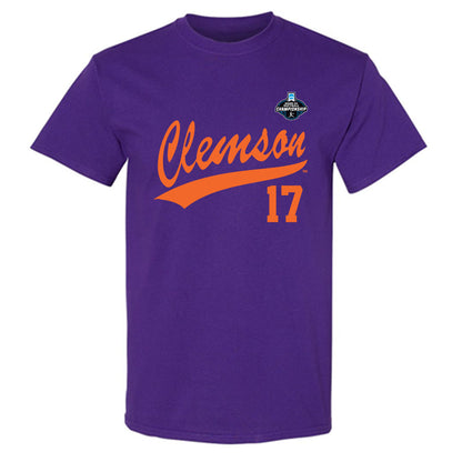 Clemson - NCAA Softball : Ava Wilson - NCAA® Replica Shersey T-Shirt-0