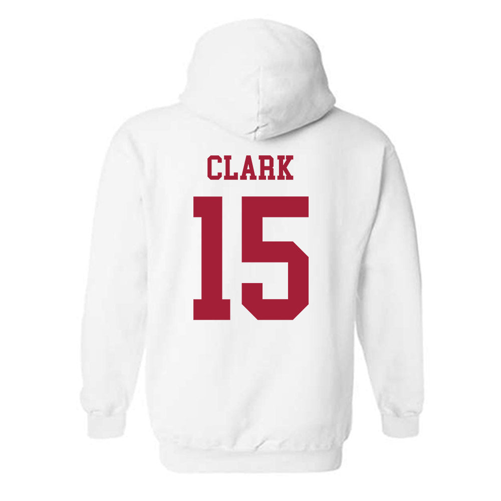 Alabama - NCAA Softball : Kendal Clark - NCAA® Replica Shersey Hooded Sweatshirt-1