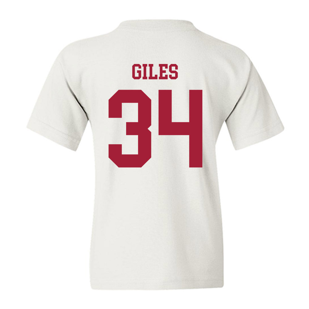 Alabama - NCAA Softball : Marlie Giles - NCAA® Replica Shersey Youth T-Shirt-1