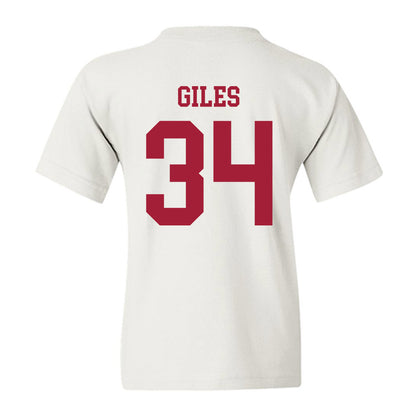 Alabama - NCAA Softball : Marlie Giles - NCAA® Replica Shersey Youth T-Shirt-1