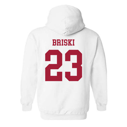 Alabama - NCAA Softball : Jocelyn Briski - NCAA® Replica Shersey Hooded Sweatshirt-1