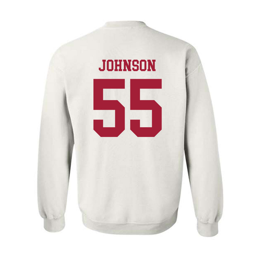 Alabama - NCAA Softball : Alea Johnson - NCAA® Replica Shersey Crewneck Sweatshirt-1