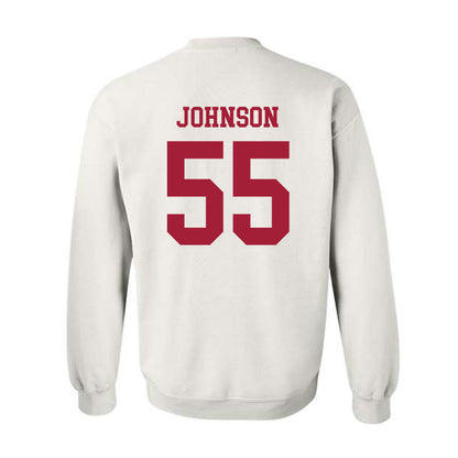 Alabama - NCAA Softball : Alea Johnson - NCAA® Replica Shersey Crewneck Sweatshirt-1