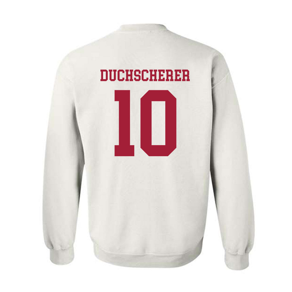 Alabama - NCAA Softball : Abby Duchscherer - NCAA® Replica Shersey Crewneck Sweatshirt-1