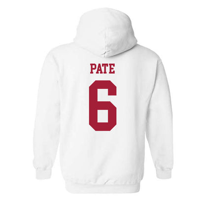 Alabama - NCAA Softball : Kinley Pate - NCAA® Replica Shersey Hooded Sweatshirt-1