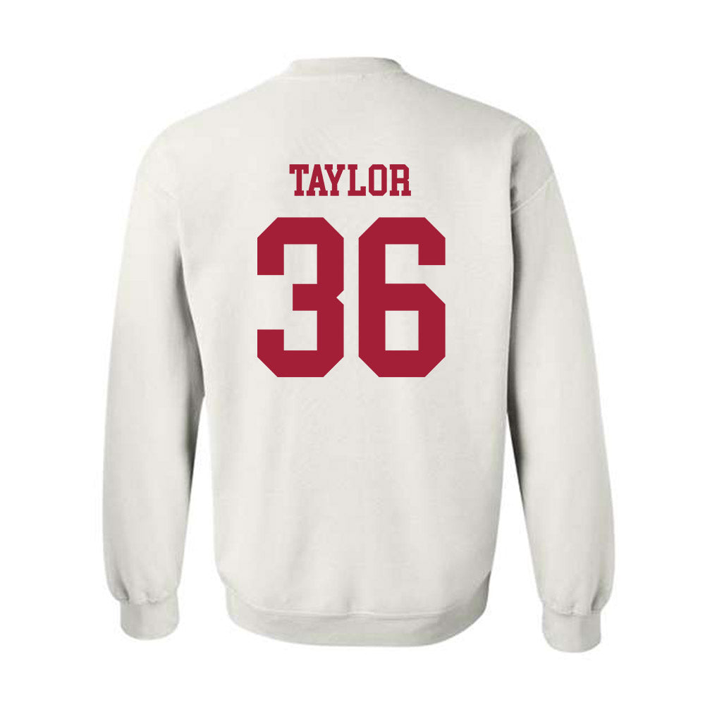 Alabama - NCAA Softball : Ambrey Taylor - NCAA® Replica Shersey Crewneck Sweatshirt-1