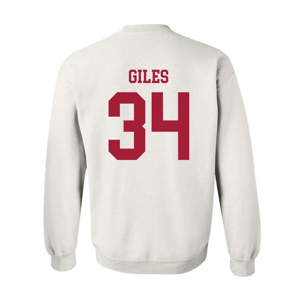 Alabama - NCAA Softball : Marlie Giles - NCAA® Replica Shersey Crewneck Sweatshirt-1
